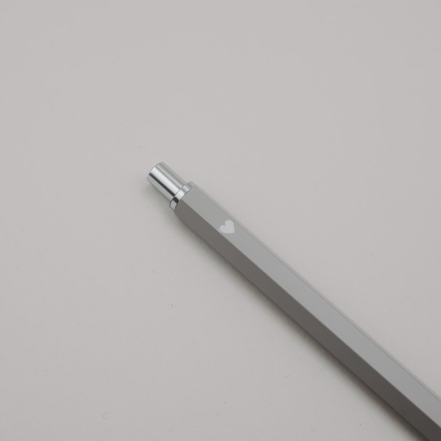 Druckbleistift - 13 cm (Grau)