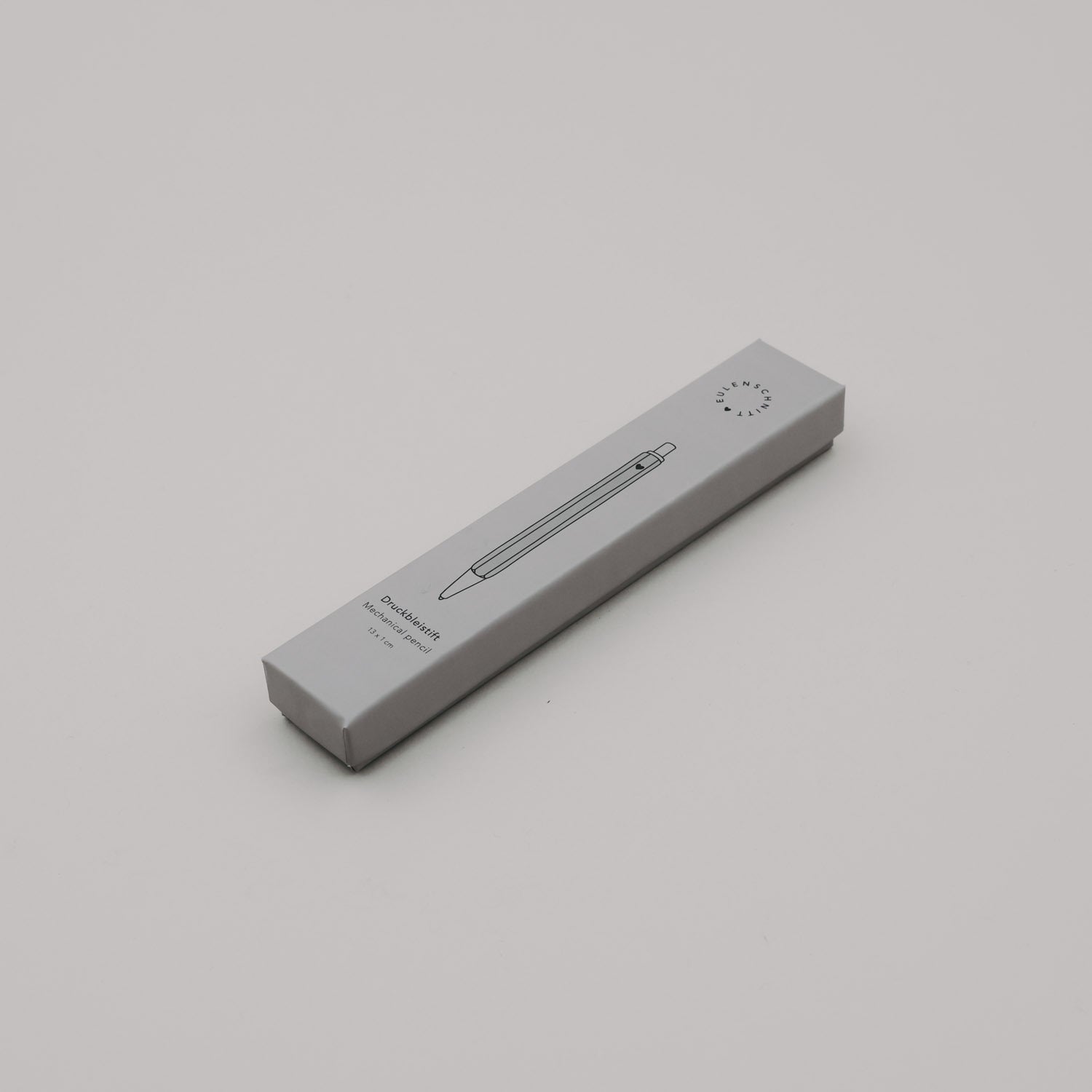 Druckbleistift - 13 cm (Grau)
