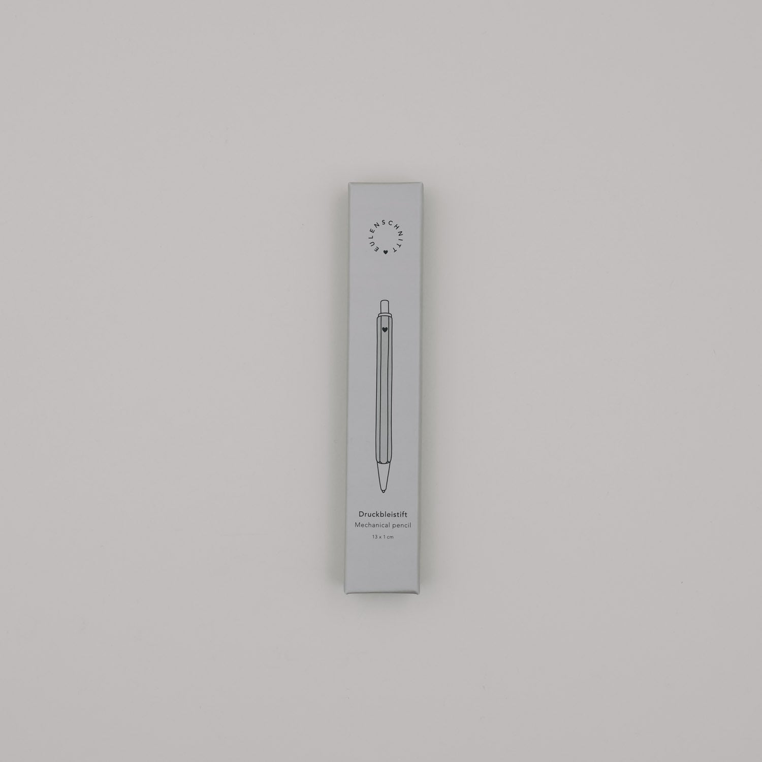 Druckbleistift - 13 cm (Grau)