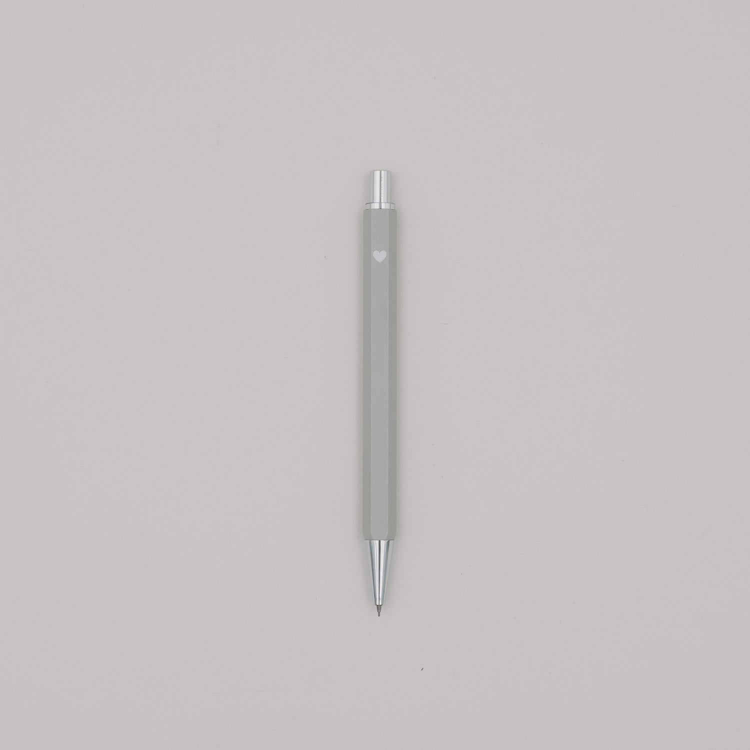 Druckbleistift - 13 cm (Grau)