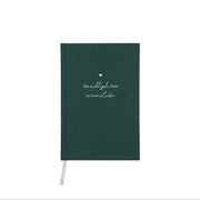 Rezeptbuch "Wichtigste Zutat" - 21,5x14,6x1,5 cm (Dunkelgrün)