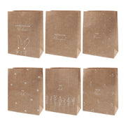 Papiertüten "Ostern" im 6er-Set - M
