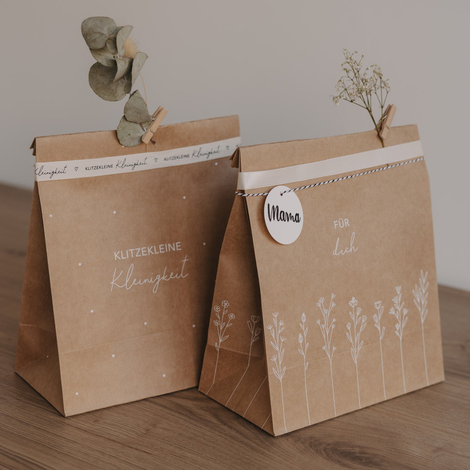 Papiertüten "Ostern" im 6er-Set - M