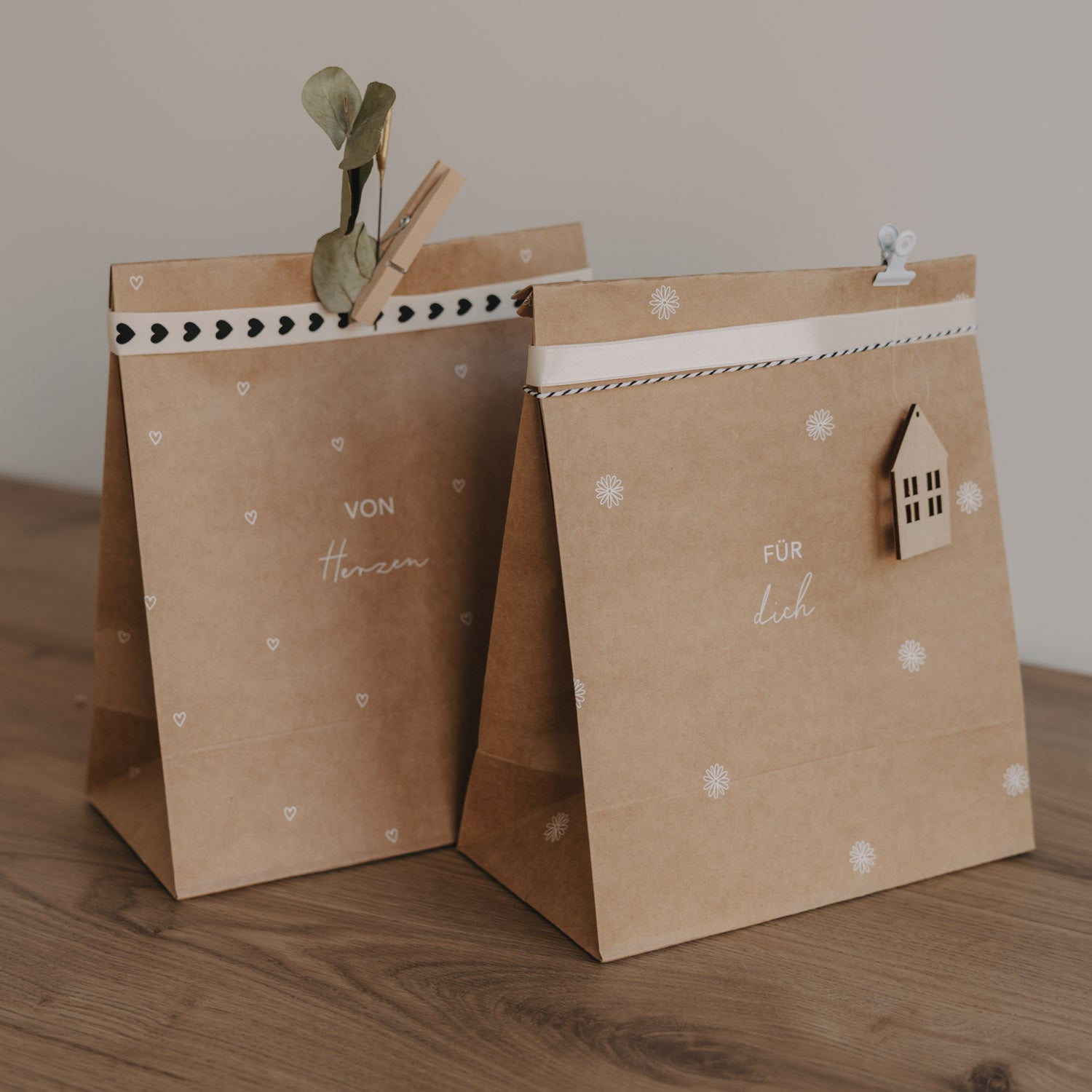 Papiertüten "Ostern" im 6er-Set - M