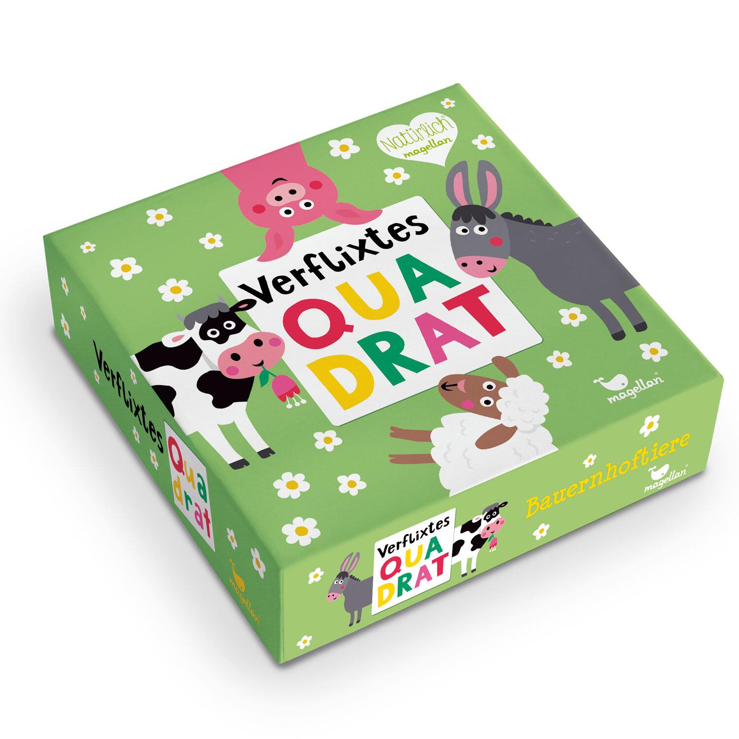 Verflixtes Quadrat – Bauernhoftiere