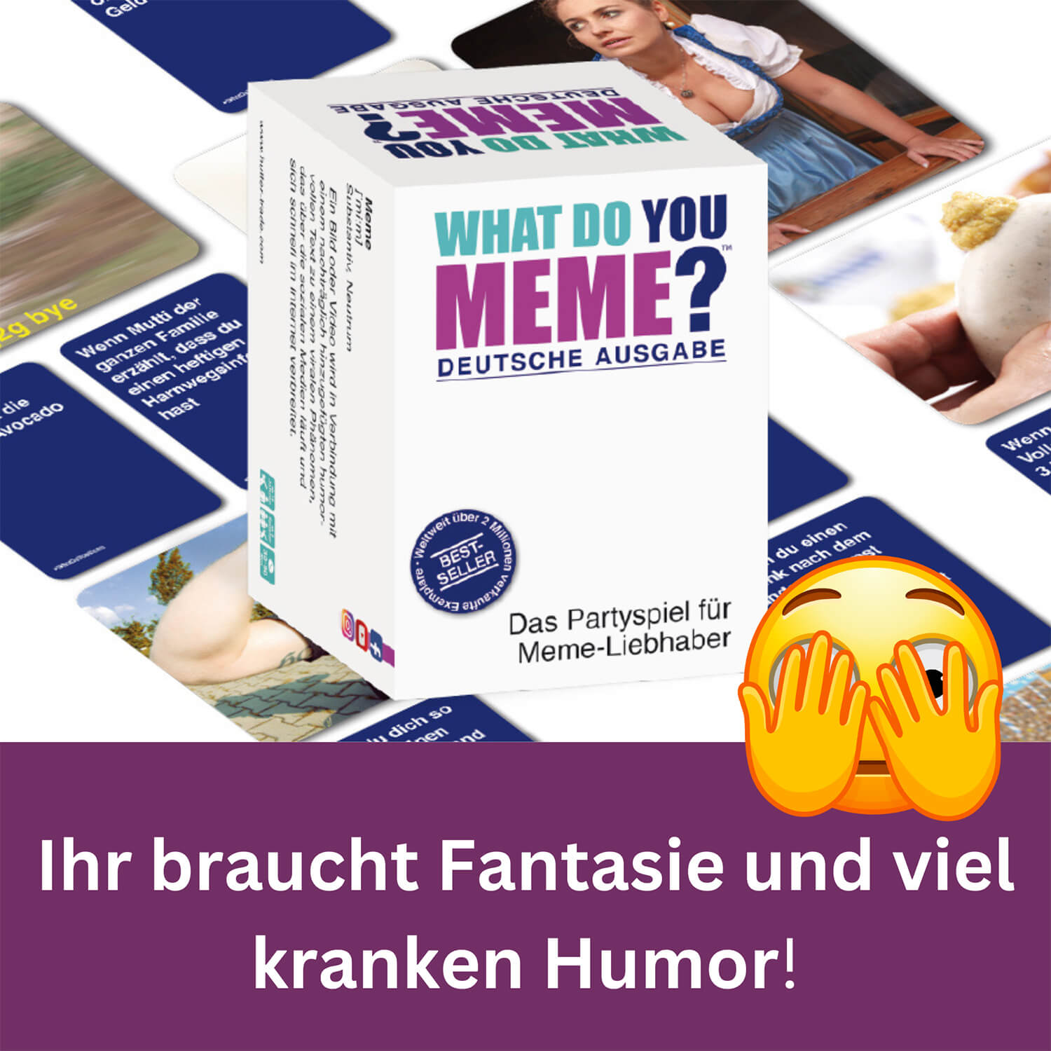 Bundle What do you meme? (DE) + Truth or Drink (DE)