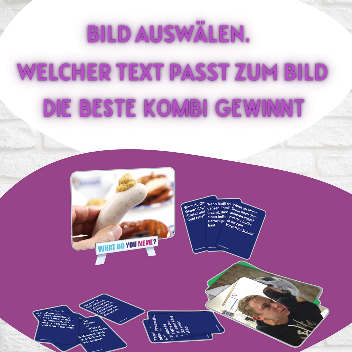 Bundle What do you meme? (DE) + Truth or Drink (DE)
