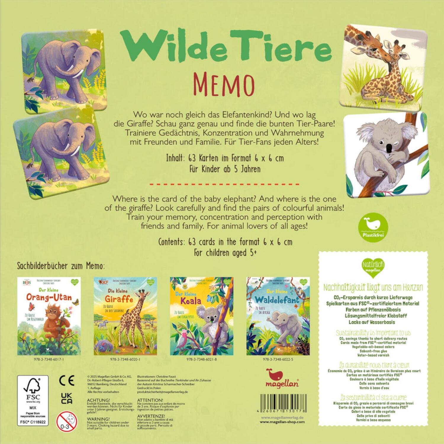 Wilde Tiere - Memo