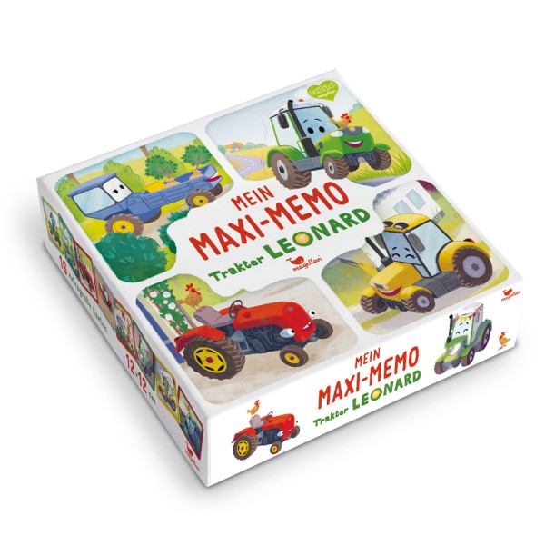 Kinderspiel "Mein Maxi-Memo: Traktor Leonard" von Magellan