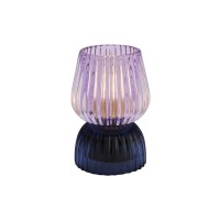 Lampe "Jacquard" (Lila) von Gift Company
