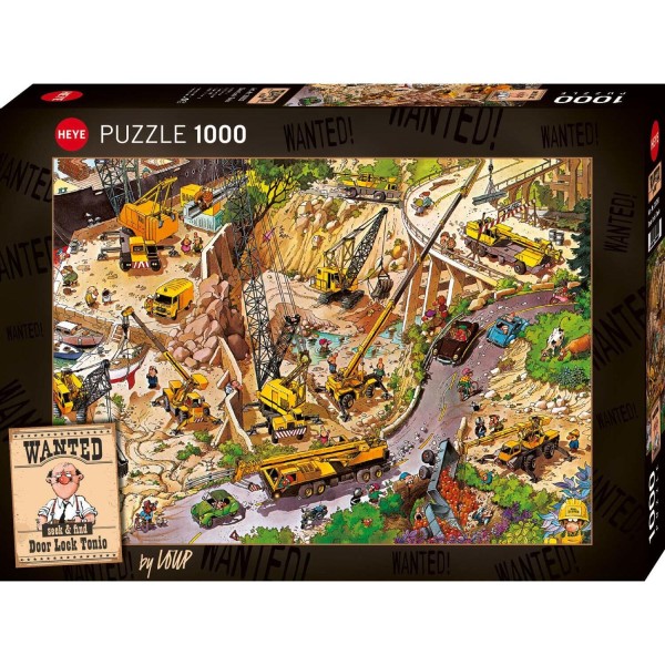 Puzzle "Door Lock Tonio" - 1000 Teile von Heye