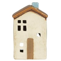 Ib Laursen Teelicht-Haus "Brighton" - 8x7,2x13 cm (Braun)