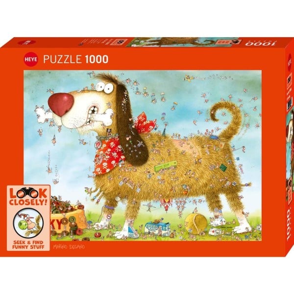 Puzzle "At The Dog" - 1000 Teile von Heye