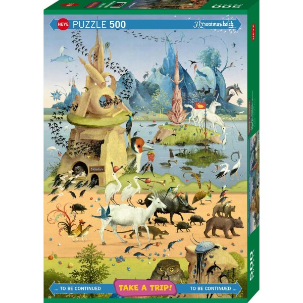 Puzzle "Take a Trip! With Hieronymus Bosch" - 500 Teile von Heye