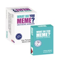 Partyspiel-Set "What do you meme? (DE) + Erweiterung Fresh Memes #1 (DE)" von HUCH!