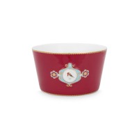 Pip Studio Schale "Love Birds - Medallion" - 15 cm (Rot)