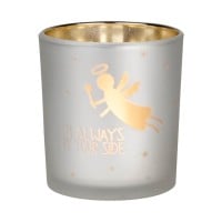 Glanzlicht "I'm always by your side" - 7x8 cm (Silber/Gold) von räder Design