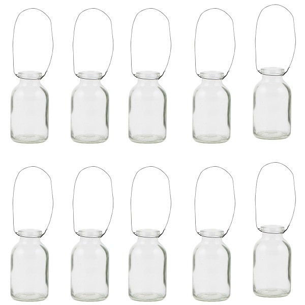 10 Glasfläschchen von Ib Laursen