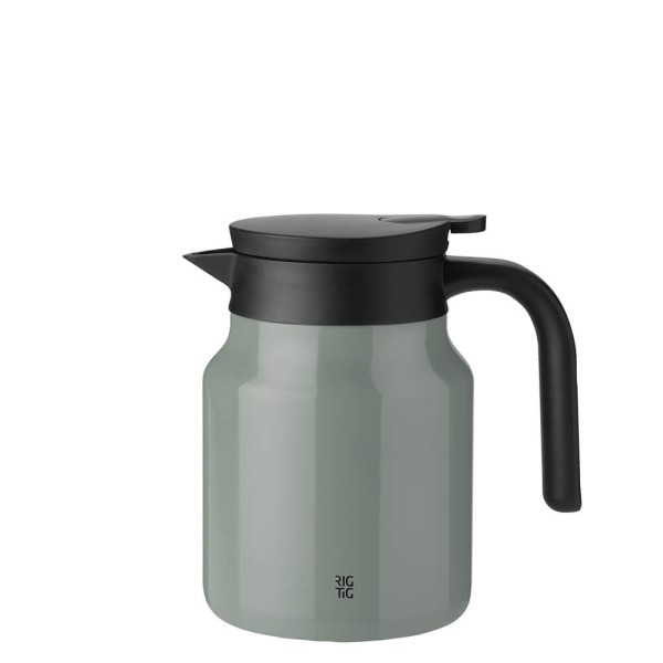 Isolierkanne "THERM-IT" - 0,9 l (Khaki) von Rig-Tig stelton