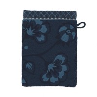 Pip Studio Gästehandtuch "Jasmin Jacquard" - 16x22 cm (Dark Blue)