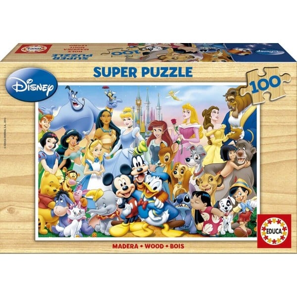 Educa Puzzle "Die wunderbare Welt von Disney" - 100 Teile