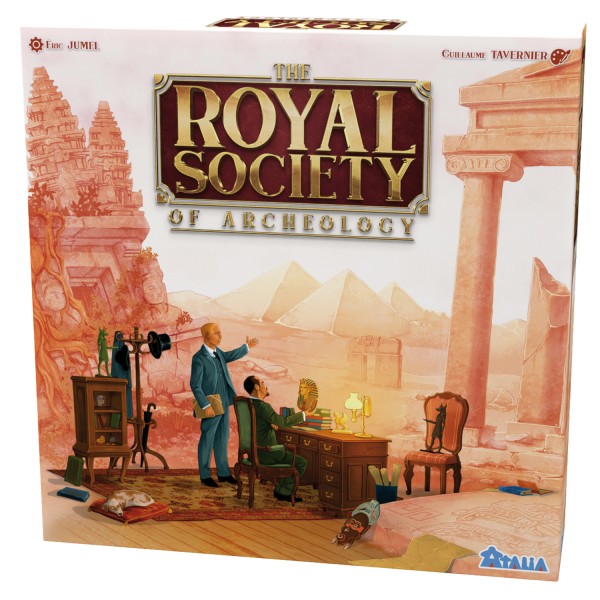 Strategiespiel "The Royal Society of Archeology" von HUCH!