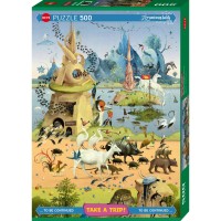 Puzzle "Take a Trip! With Hieronymus Bosch" - 500 Teile von Heye