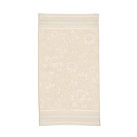 Pip Studio Handtuch "Jasmin Jacquard" - 55x100 cm (Sand)