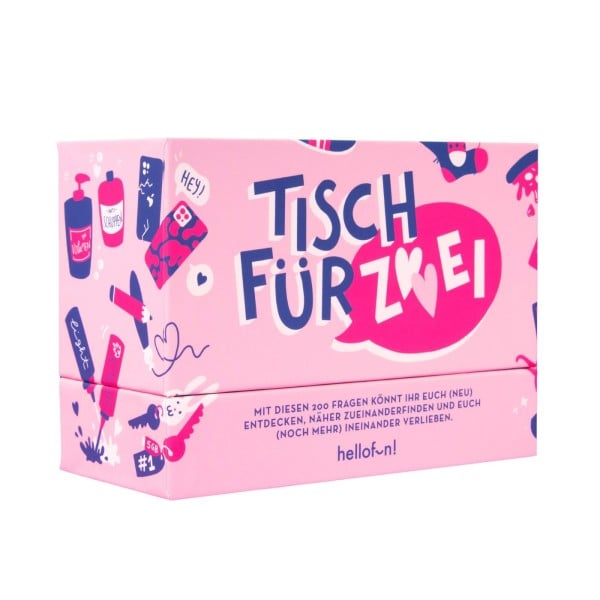 Partyspiel "Tisch für Zwei" von hellofun!