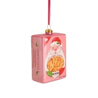 Weihnachtsanhänger "Pasta" (Rosa) von Gift Company