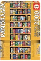 Educa Puzzle "Soft Drinks" - 2000 Teile