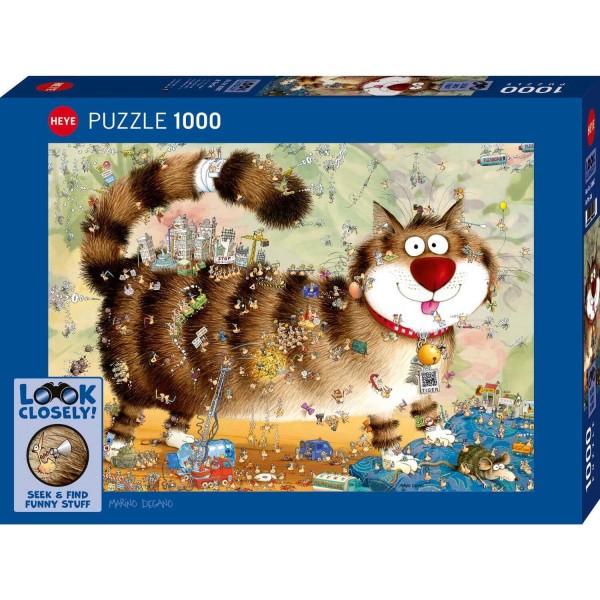 Puzzle "At The Cat" - 1000 Teile von Heye