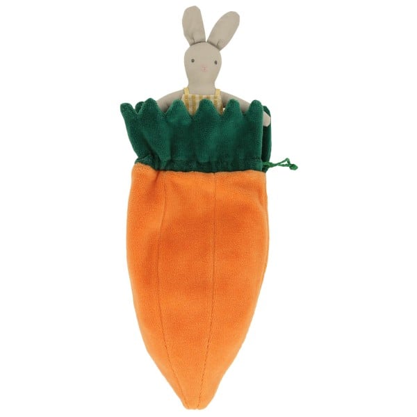 Mini-Puppe "Carrot Bunny" (Bunt) von meri meri