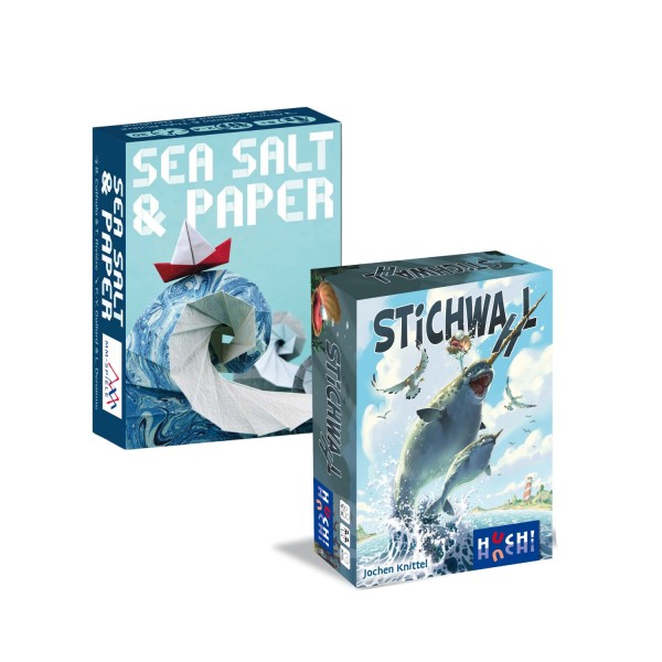 Familienspiel-Set "Sea Salt & Paper + Stichwahl" von HUCH!