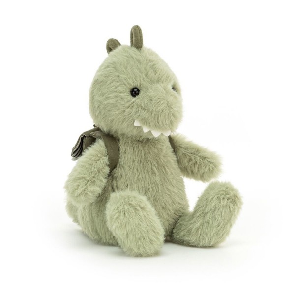 Jellycat Kuscheltier Dino "Dino Backpack" mit Rucksack