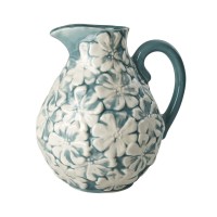 rice Vase "Flower" - 4,5 l (Grün/Hellgrau)