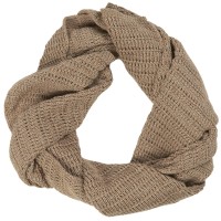 Ib Laursen Gestricktes Halstuch - 160x25 cm (Milky Brown)