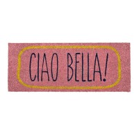 Fußmatte "Ciao Bella!" (Rosa) von Gift Company