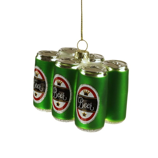 Baumschmuck "Sixpack" (Grün) von Werner Voss