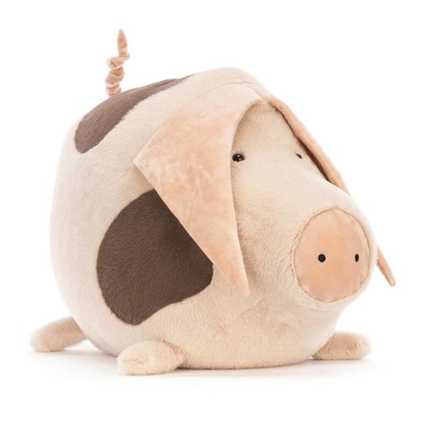 Jellycat Kuscheltier Schwein "Higgledy Piggledy Old Spot" - 56 cm (Rosa/Braun)