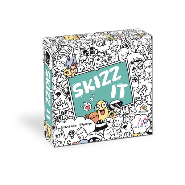 Gesellschaftsspiel "Skizz it" von MM Spiele