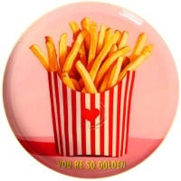 Dekotablett "Love Trays - You´re so golden" - XS (Rosa) von Gift Company