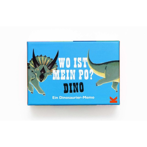 Memo-Spiel "Wo ist mein Po? Dino" von Laurence King