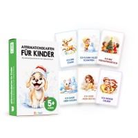 Lernspiel "Affirmationskarten für Kinder: Winter Edition" von Edubini