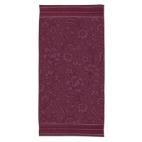 Pip Studio Badehandtuch "Jasmin Jacquard" - 70x140 cm (Dark Pink)