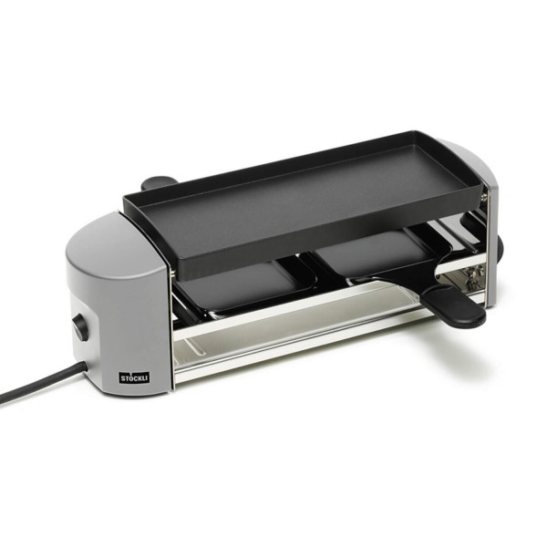 Stöckli Raclette "Cheeseboard Twin" (Silber)